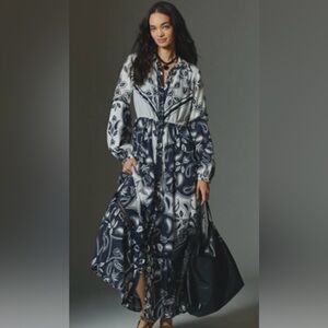 Anthropologie elanora Maxi Shirt Dress